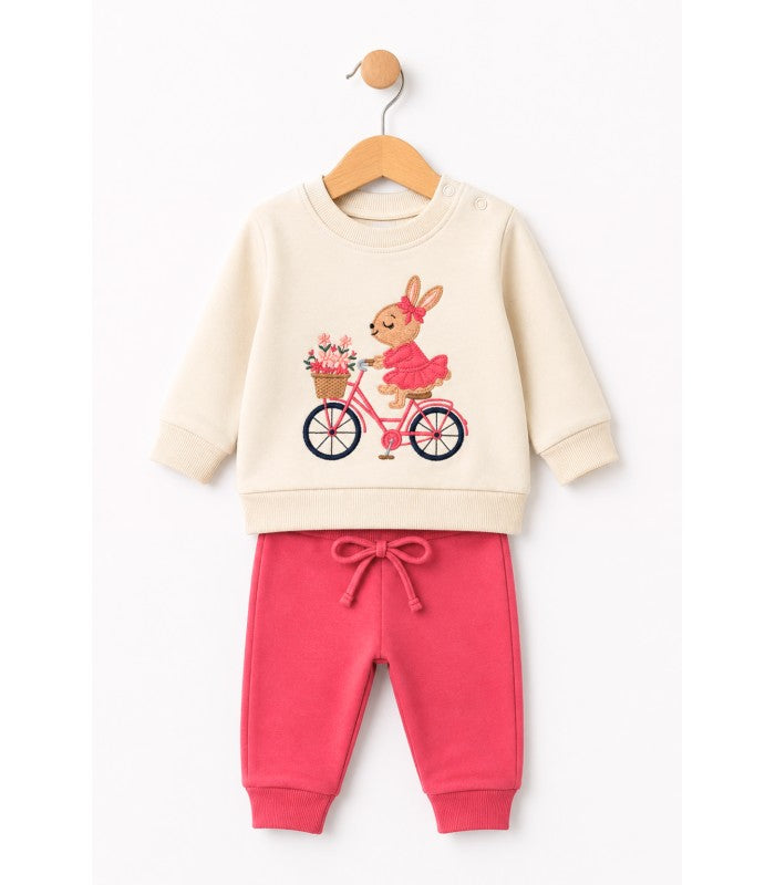 CHANDAL CONEJO BICI ROSA