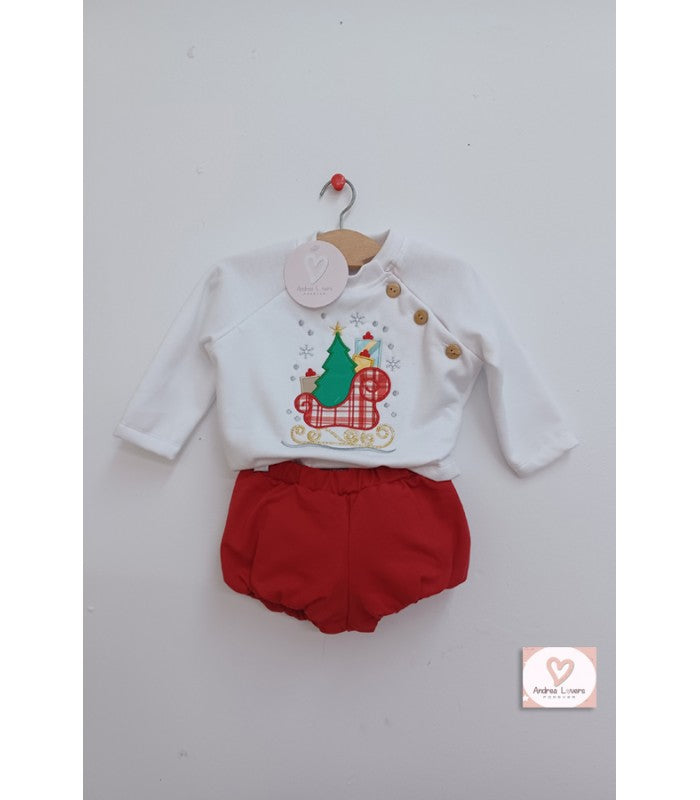 CONJUNTO TRINEO REGALO