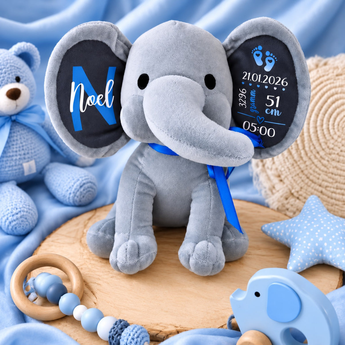 Peluche Elefante GRIS